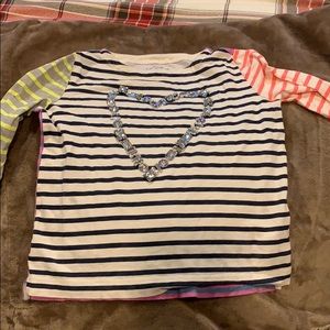 Girls size 8 Crewcuts top